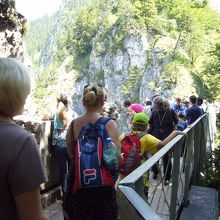 観光客でいっぱいです