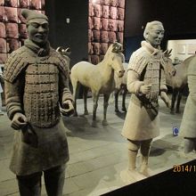 兵馬俑。