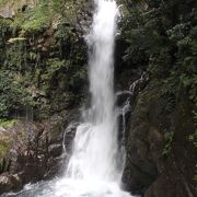 河津七滝で一番上流にある滝