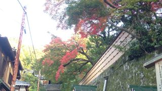 紅葉の隠れた名所