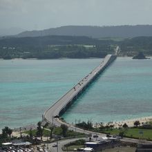 タワーから撮影した海
