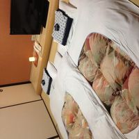 掛け布団の色も素敵でした&#9835;