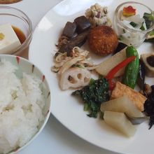 精進ごはんランチ