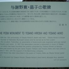 この案内板が無ければ場所が分かりません