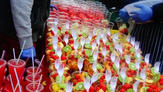 活気に満ちた日曜日