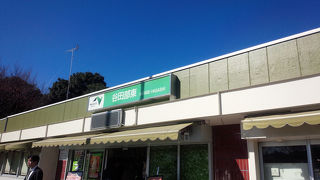 昔ながらのパーキングエリア