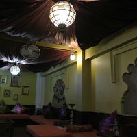 レセプション近辺のソファ・・・