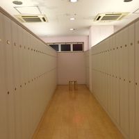 大浴場の更衣室。綺麗です