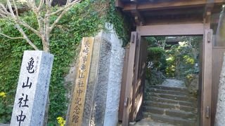 こんなところから見下ろすなんて！　竜馬ってやはりすごい人物。