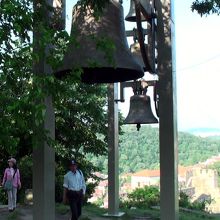 丘の上から旧市街を望む