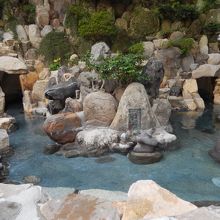 菊池観光ホテルの露天風呂