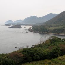 海に眺めは見事です