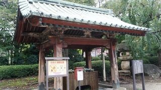 甲府宰相の霊廟にありました