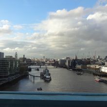 ブリッジからの景色