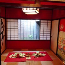 女雛・男雛が飾ってありました