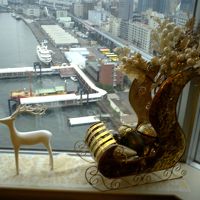 クラブフロア専用ラウンジの窓辺その２