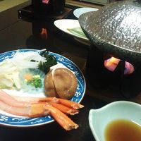 とても甘味のある蟹でした