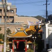 昔からある中国(シナ)寺（廟）