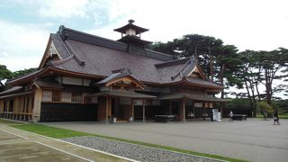 五稜郭の真ん中