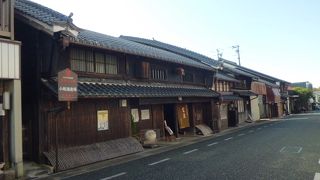 上方風のつくり　重要文化財です