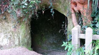 西郷隆盛の立てこもった洞窟