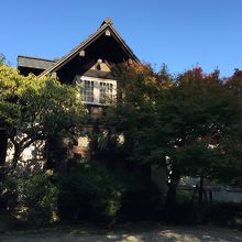 山荘が見えてきました。