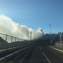 桜島に向かう途中