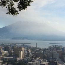 城山展望台から