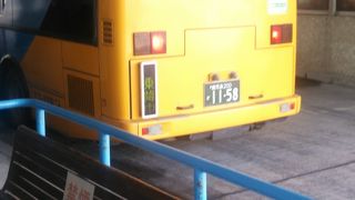 桜島の主要観光スポット散策には便利だが、時期・時間帯により混雑あり