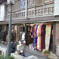 ペリー通り。古和服バザー楽しい