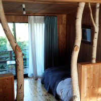 落ち着いたコテージです