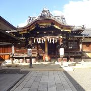 秀吉ゆかりの神社は静かでした。