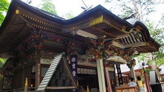 山道を歩かなくても参拝できます