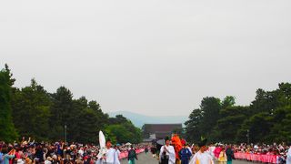日本三大祭りの一つです。