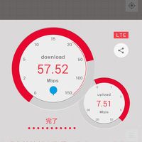 Docomo LTE 電波バッチリ。