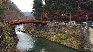 朱色の橋は素敵！