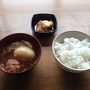 日本米の朝ご飯にほっこり