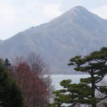 湖と山の眺め