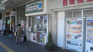 市内の観光パンフレットを手に入れました