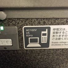 足元の電源サプライ。