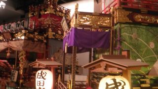 山車が見応えあります