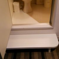 段差がありちょっと不安