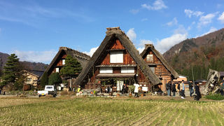 晴天にも恵まれ、素晴らしい景色でした。雪の白川郷も見てみたいです。