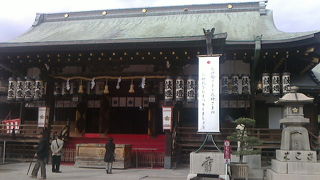 商店街の近くに