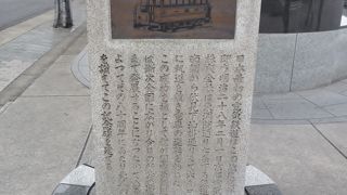 国鉄や京都の私鉄が共同で建てた碑