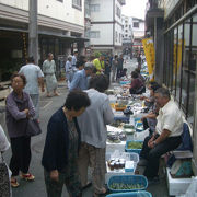 肘折温泉の朝市をぶらり！