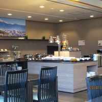 朝食会場です。