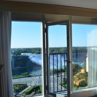 アメリカ滝、カナダ滝、レインボーブリッジ、すべてが見えた！