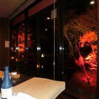 食事処から窓の外もおつ