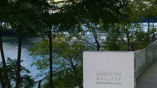 開放的なギャラリーです